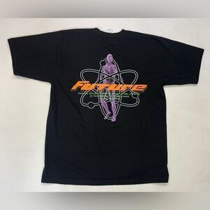 Future Anatomy Skeleton Graphic T-shirt Men XL Black Short Sleeve